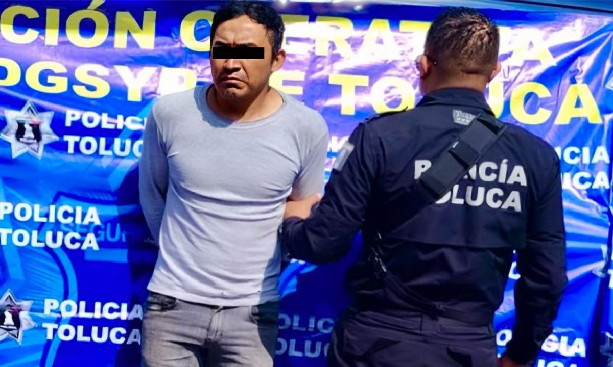 Cae en Toluca a hombre por abuso sexual de una menor de 14 años