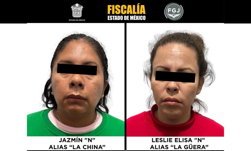 Capturan a "China” y “Güera” de Los Vallartas, en Nezahualcóyotl