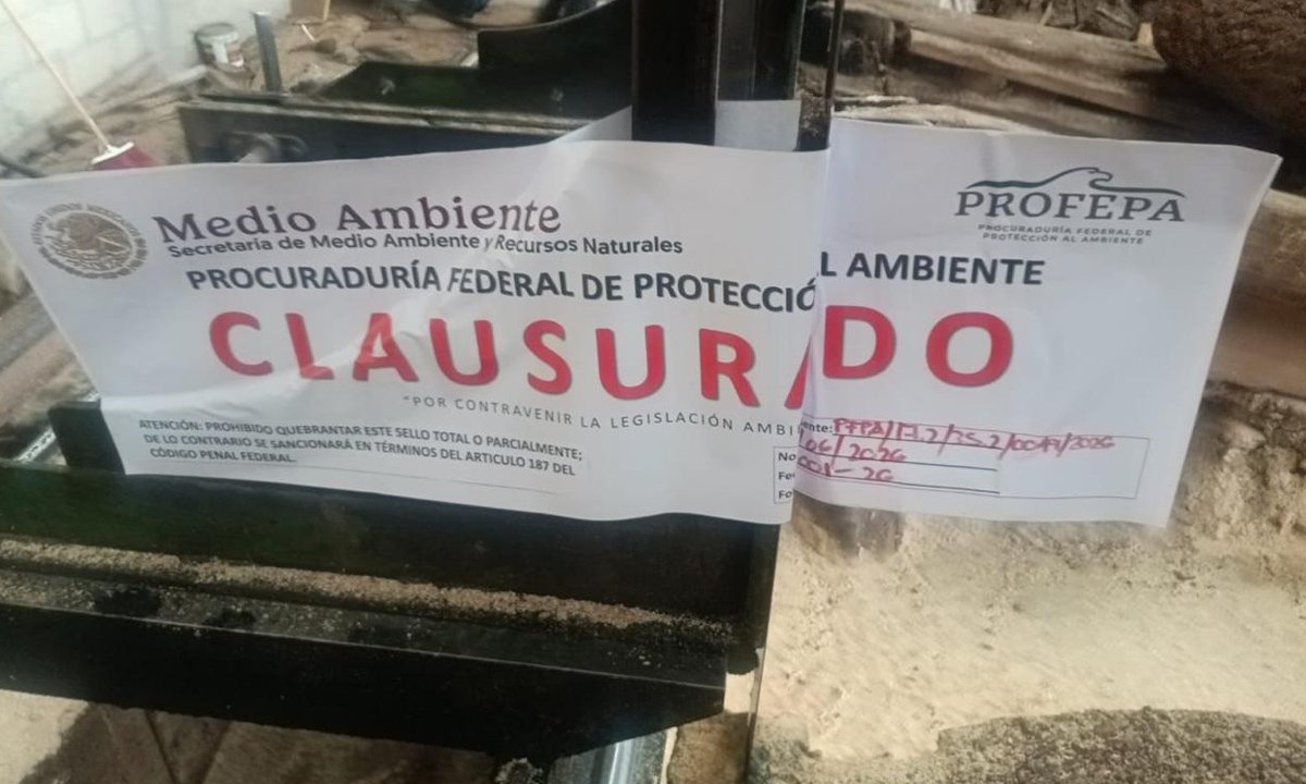 Clausuran predio con madera en Xonacatlán