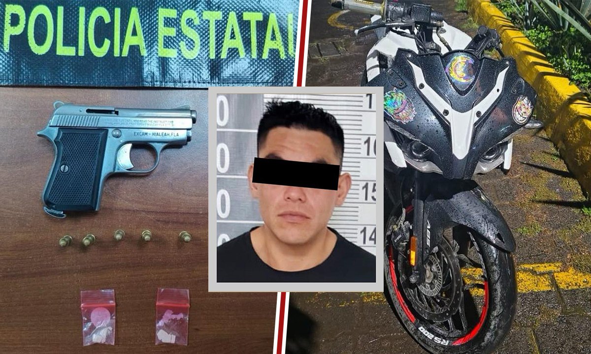 Golpe al crimen en Amecameca: Operativo Argos atrapa a sujeto armado