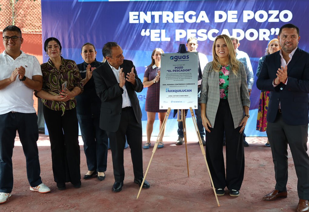 Huixquilucan inaugura pozo El Pescador