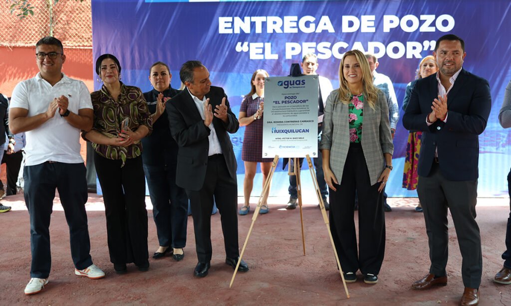 Huixquilucan inaugura pozo El Pescador