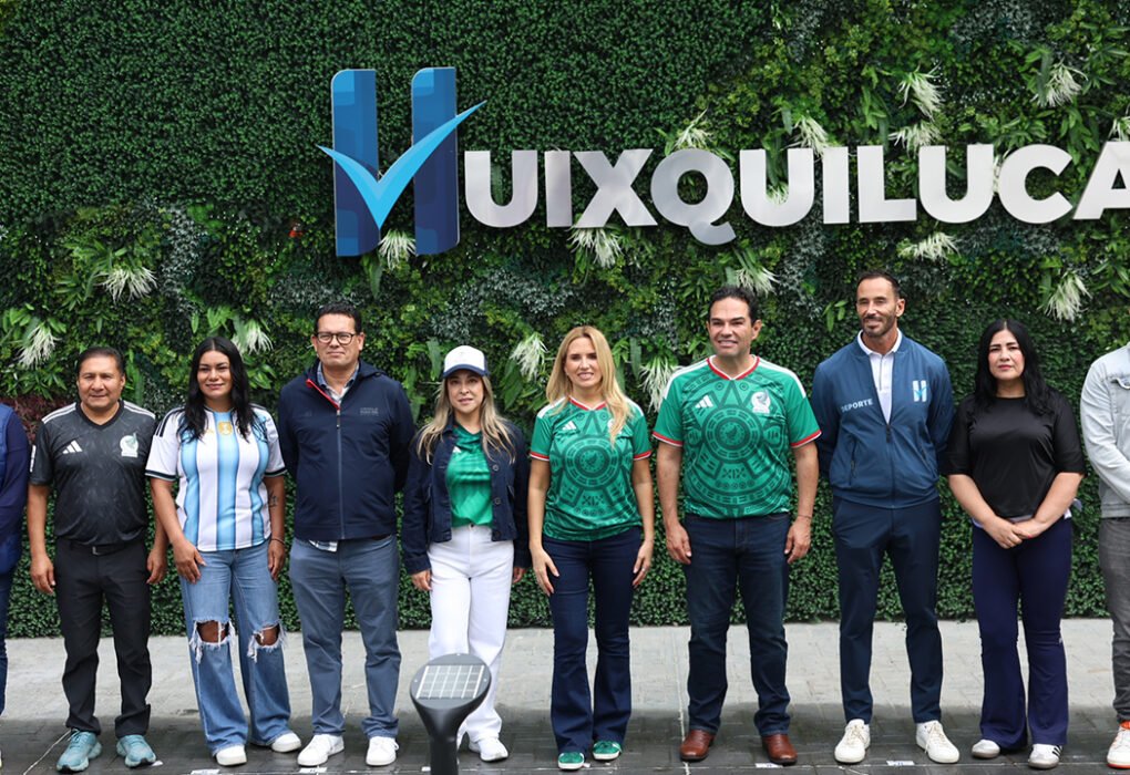 La presidenta municipal inauguró nuevas áreas deportivas en Huixquilucan, con inversión superior a 37 millones de pesos.