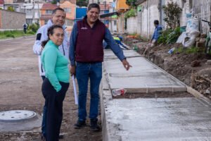Ricardo Moreno supervisa rehabilitación de la Avenida del Trabajo