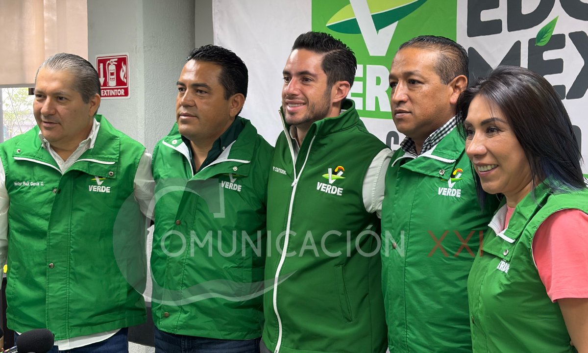 Sergio Santana Gil llega al PVEM en el sur del Edomex