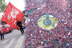 Toluca conquista la Concacaf y celebra con aficionados