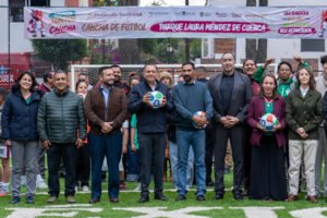 "Toluca se pone guapa" inaugura quinta cancha de Futbol 7