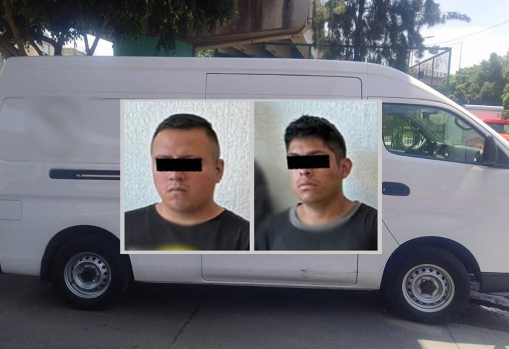 Camioneta de paquetería robada: policías irrumpen y capturan a cuatro implicados