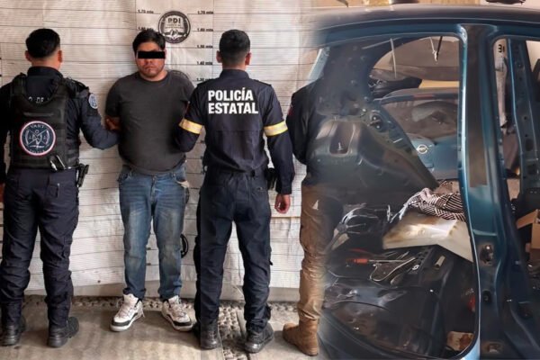 Cateo en Toluca: detenido y vehículos robados asegurados