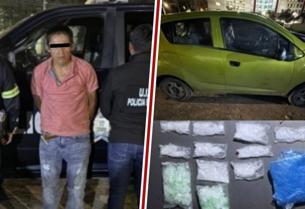 Detienen en Mexicaltzingo a hombre con cristal por Operativo Argos