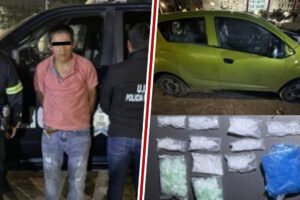 Detienen en Mexicaltzingo a hombre con cristal por Operativo Argos