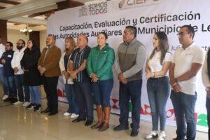 Lerma inicia certificación de sus autoridades auxiliares