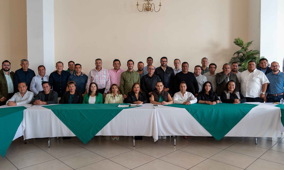 Pepe Couttolenc convoca a alcaldes del PVEM rumbo a 2027