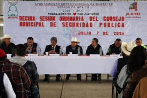 Rodolfo Noguez refuerza prevención del delito en Jilotepec
