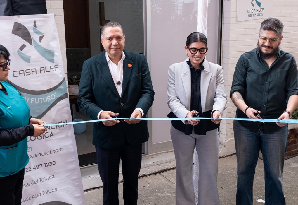 inaugura Casa Alef en Sauces para atención psicológica gratuita