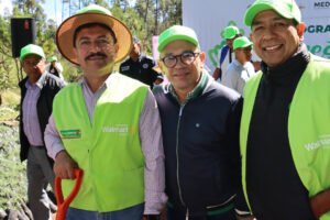 Zinacantepec arranca reforestación con 3 mil árboles