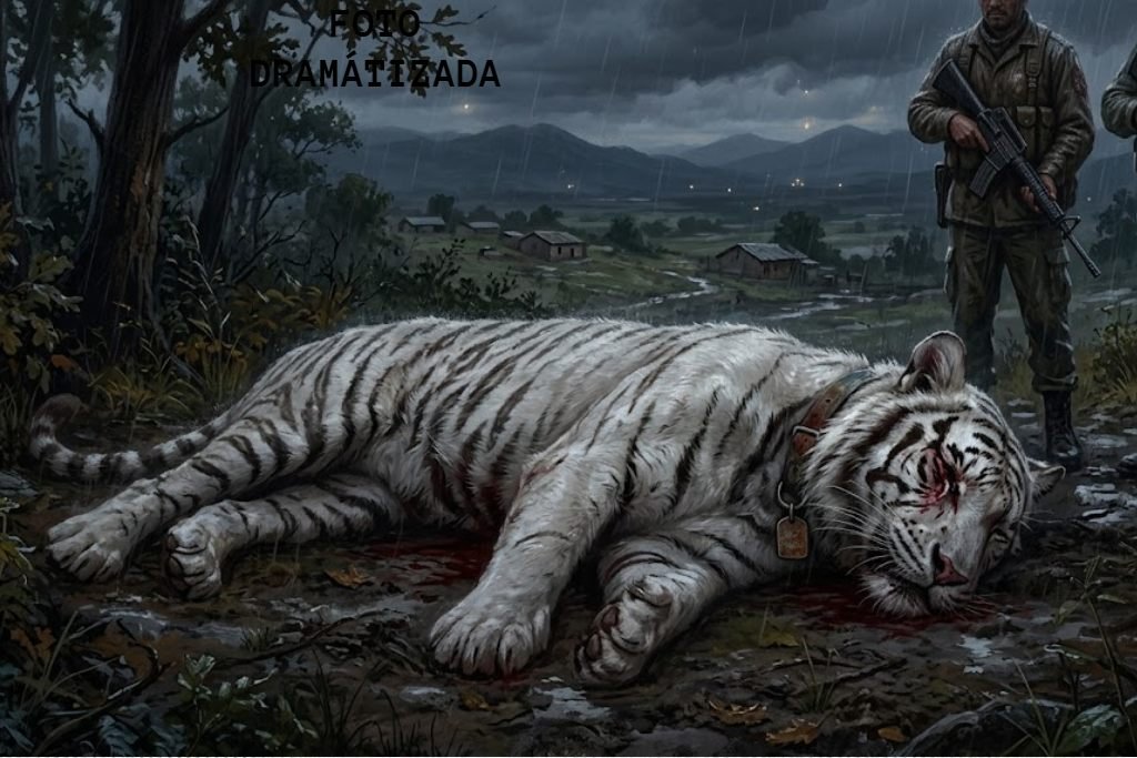 kenzo, el tigre blanco