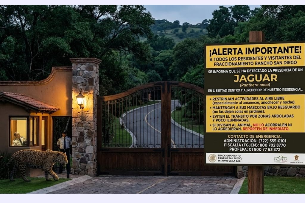 jaguar en Ixtapan de la Sal
