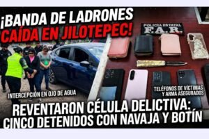 bamda delictiva Jilotepec