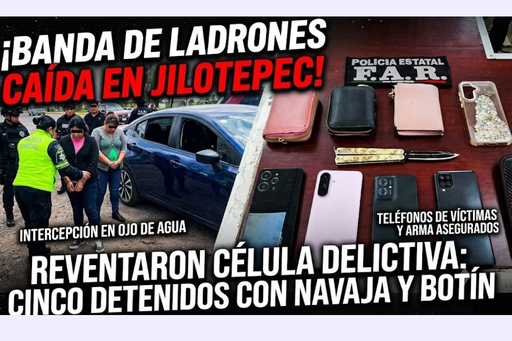 bamda delictiva Jilotepec