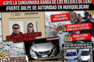robo de relojes de alta gama
