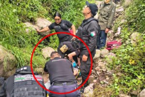 Rescate en la Sierra de Guadalupe de un hombre de 77 años