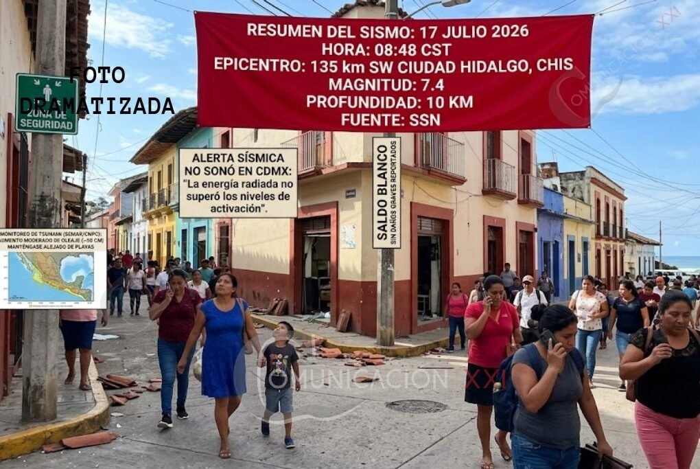 sismo en México