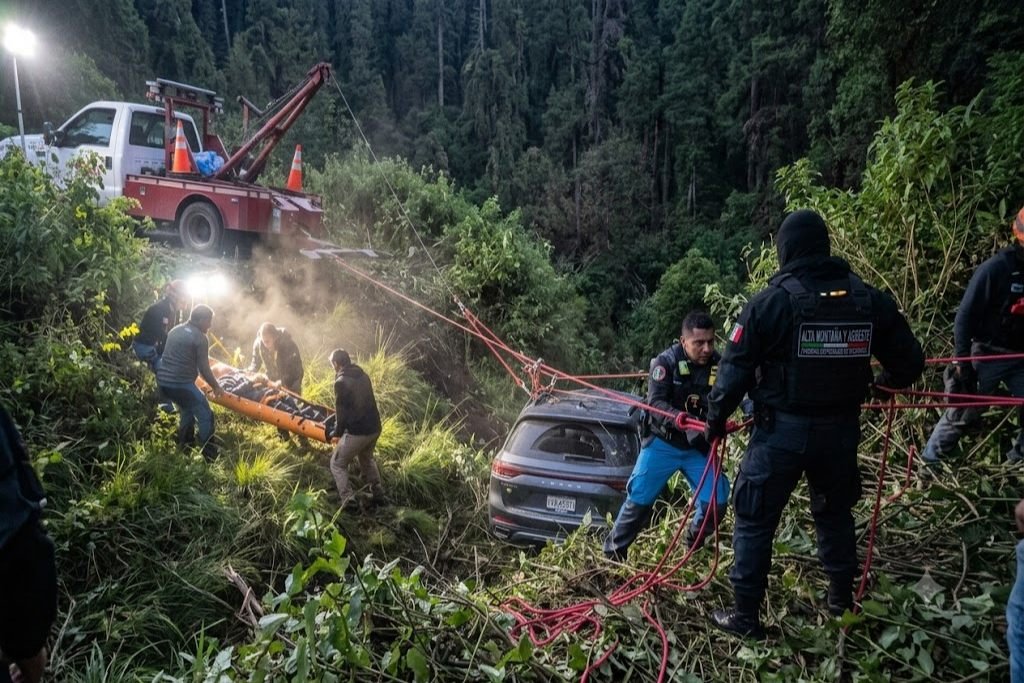 accidente en parque natural