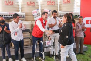 Apoyos contra el gasto en pipas y gas en Naucalpan: Elías Rescala