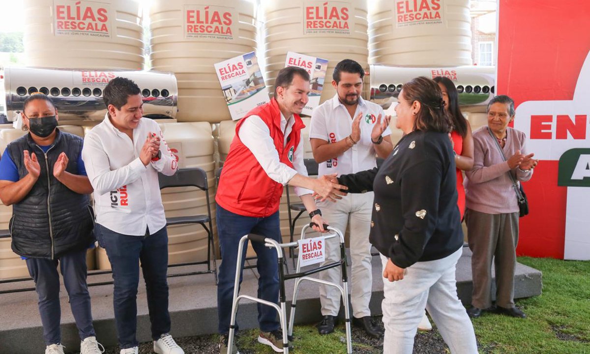 Apoyos contra el gasto en pipas y gas en Naucalpan: Elías Rescala