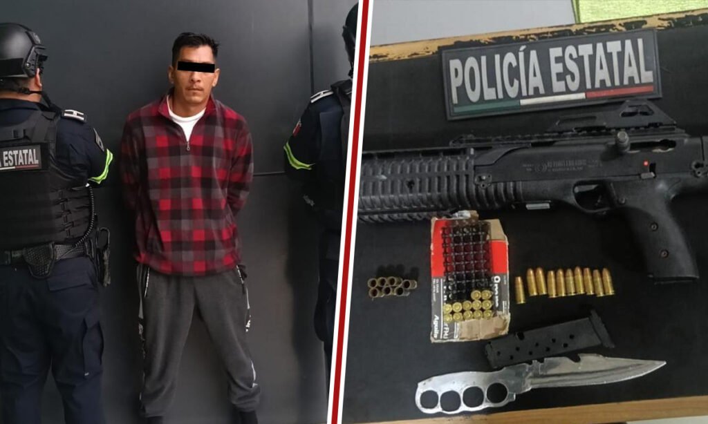 Balacera en Tlalnepantla Cae hombre armado