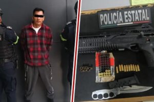 Balacera en Tlalnepantla Cae hombre armado