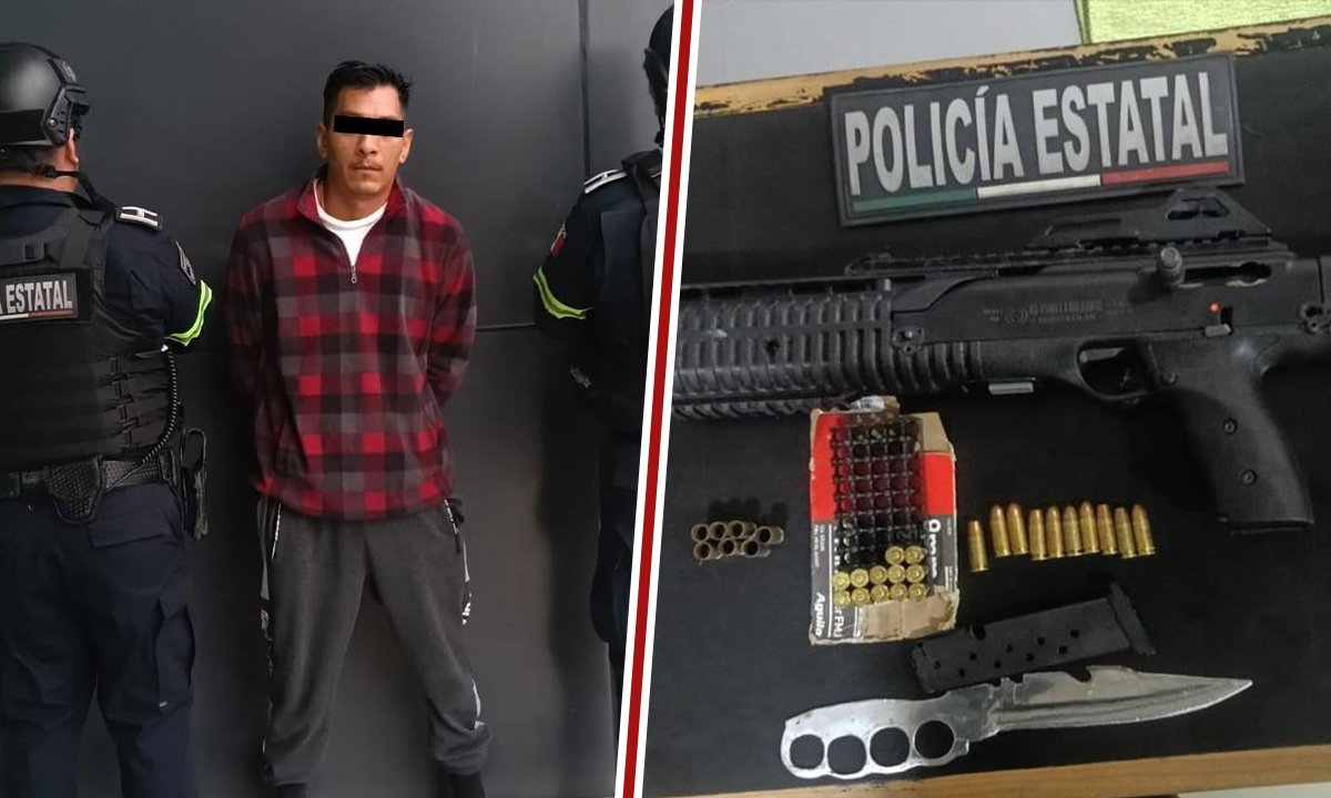Balacera en Tlalnepantla Cae hombre armado