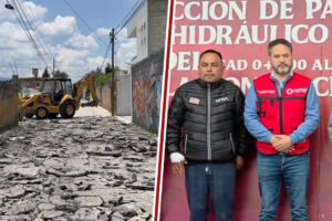 Calimaya arranca pavimentación en la calle Melchor Ocampo