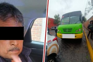 Chofer borracho pone en riesgo a pasajeros en Toluca