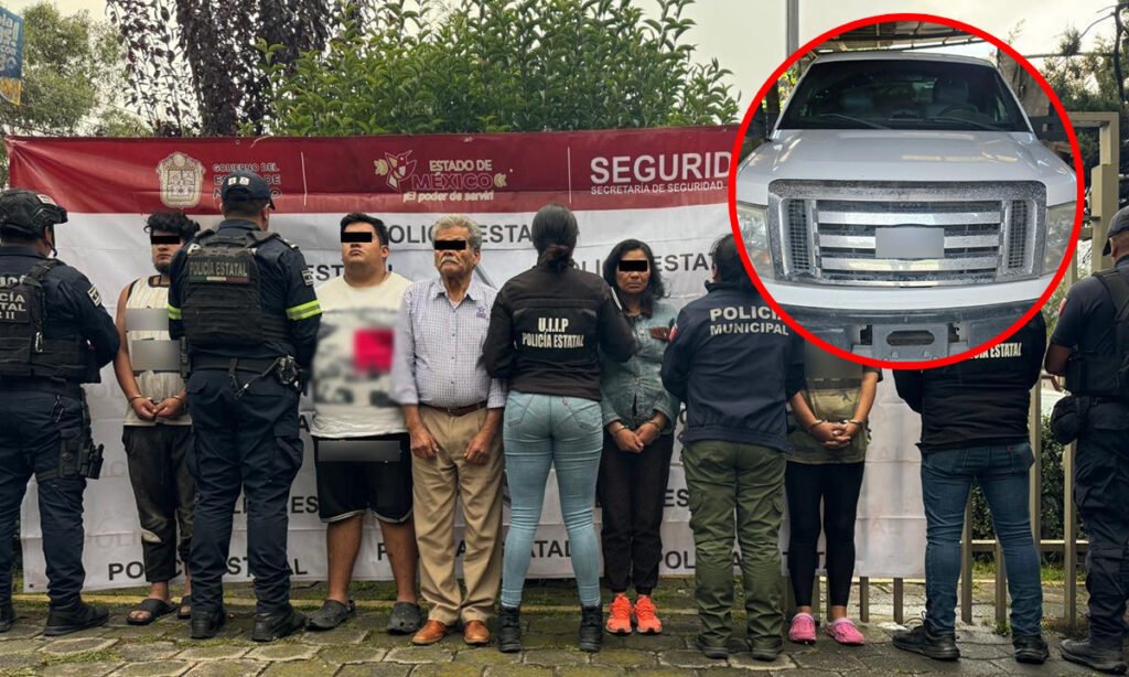 Cinco detenidos en San Mateo Atenco por extorsión