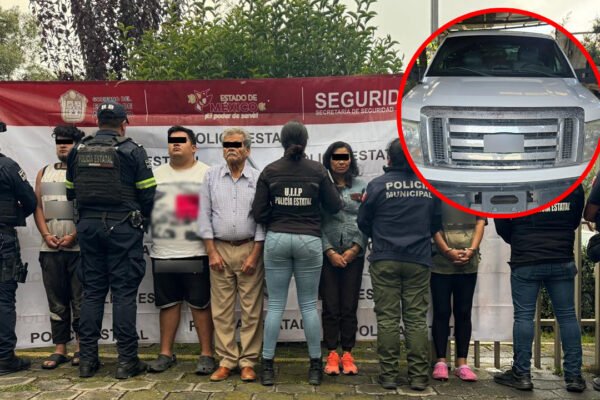 Cinco detenidos en San Mateo Atenco por extorsión