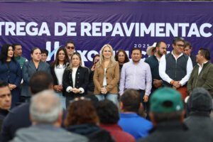 Concluye repavimentación de La Marquesa en Huixquilucan