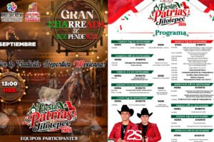 Conoce las actividades de las Fiestas Patrias 2026 en Jilotepec