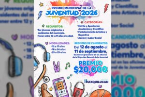 Convocatoria abierta para jóvenes 2026 en Huixquilucan