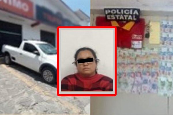 Detienen a mujer por robo en Villa del Carbón