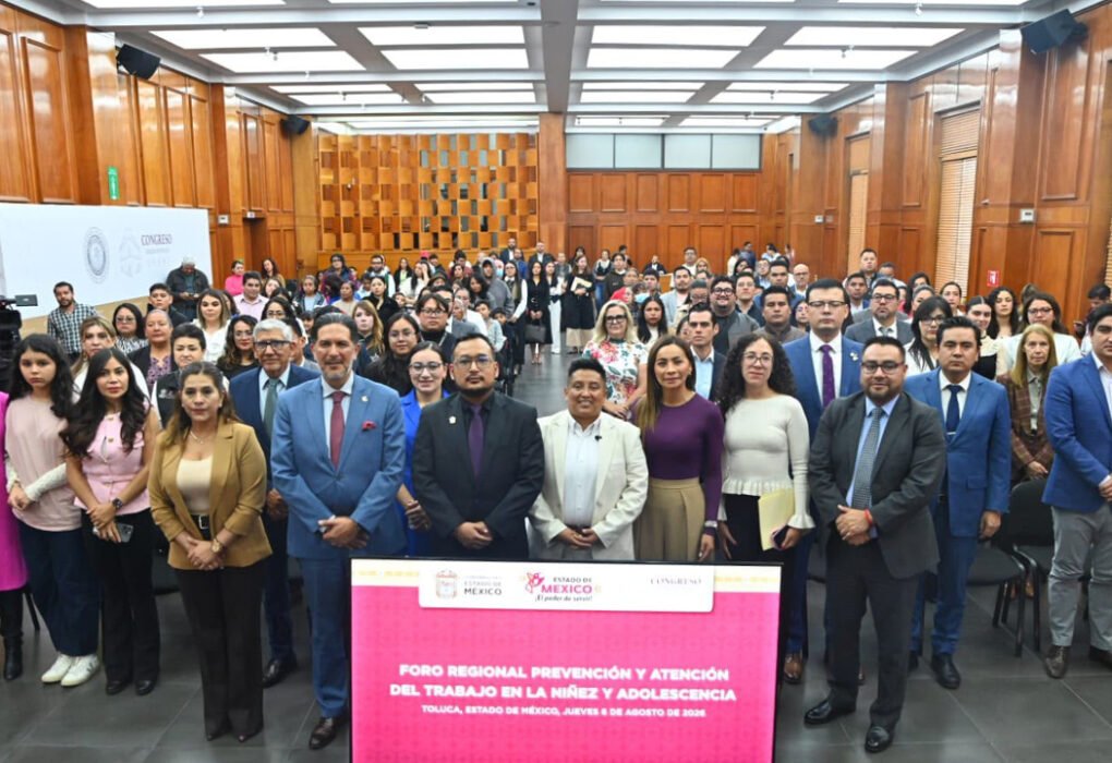 Foro regional exige erradicación del trabajo infantil en Congreso Edomex