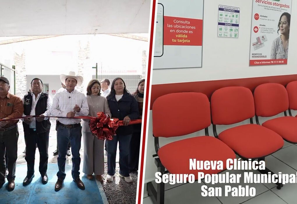 Inaugura Rodolfo Noguez clínica municipal en San Pablo Huantepec
