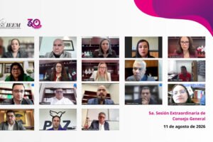 Nuevas representaciones partidistas toman protesta en el IEEM