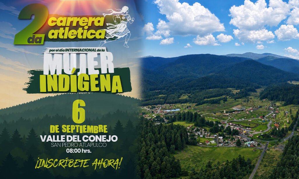 Ocoyoacac celebrará Carrera por el Día de la Mujer Indígena