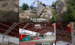 Rodolfo Noguez transforma terreno baldío en espacio seguro