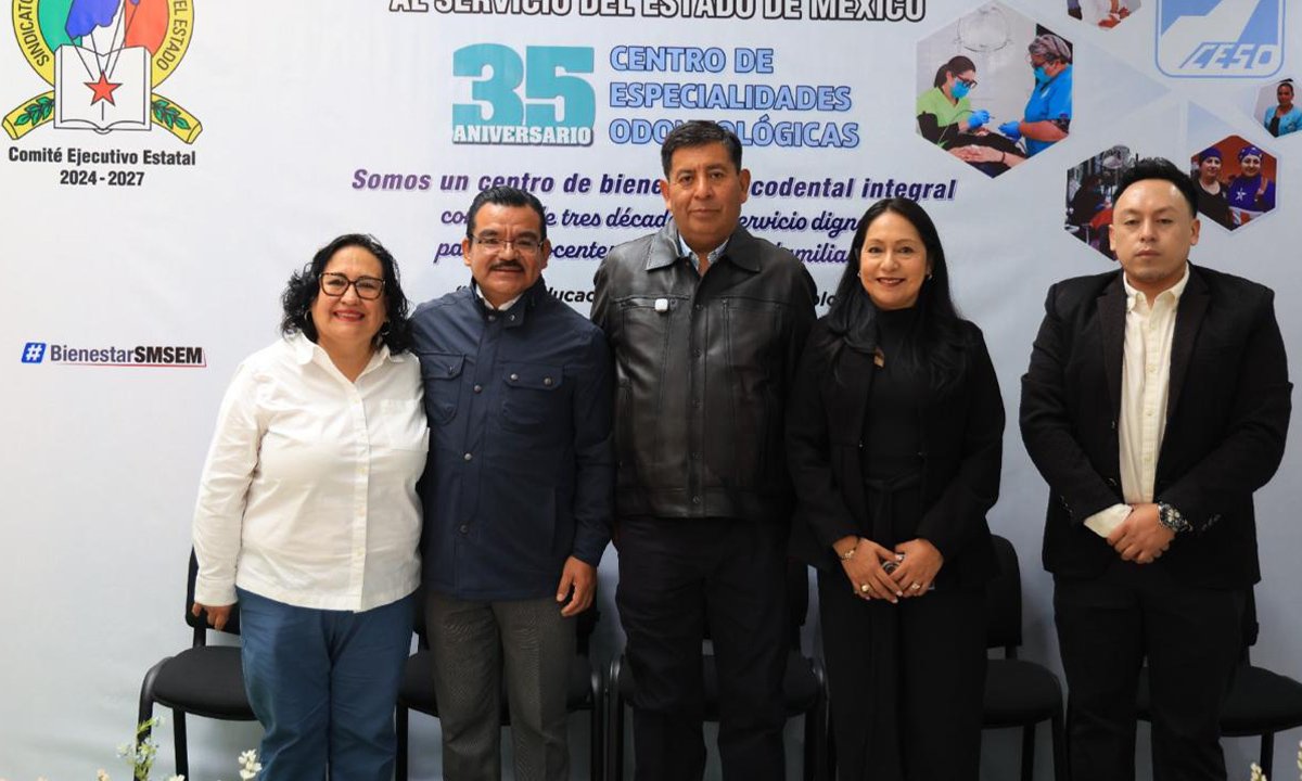 SMSEM conmemora aniversario del Centro de Especialidades Odontologicas