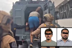 Tras las rejas dos servidores por red de extorsión en verificentros
