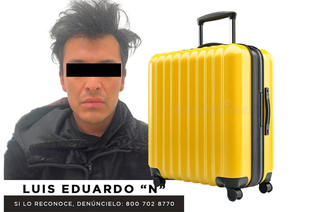 Víctima hallada en maleta tras secuestro en Toluca