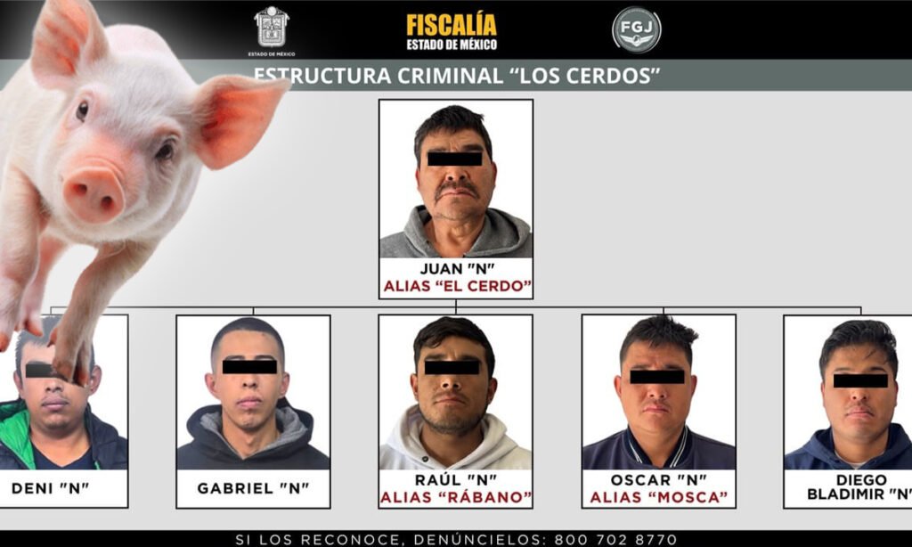 “Los Cerdos” tras las rejas por secuestros en Axapusco